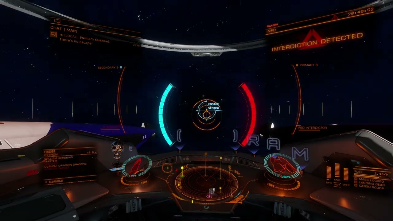Elite Dangerous - testing the Ramba