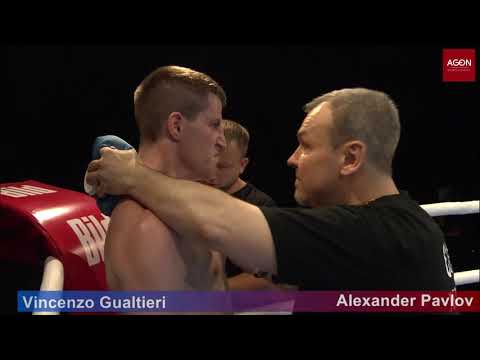 Vincenzo Gualtieri vs Alexander Pavlov - 10 Runden im Mittelgewicht 12.06.20 Berlin