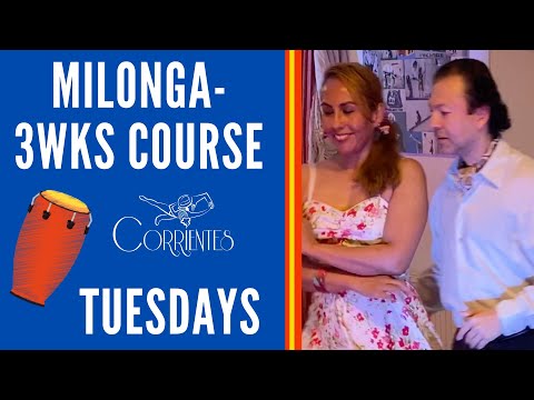 Ready to Dance Milonga? 3 Wks Course. From Candombe to Milonga Traspié with fun and playful Combos.