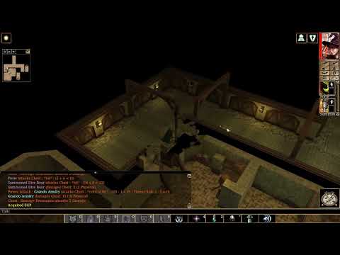 Neverwinter Nights EE Very difficult solo hc permadeath shifter - part 3 Callik almost killed me