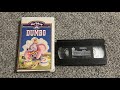 Dumbo 1996 VHS Overview 2025 Edition