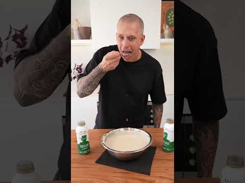 Homemade Iced Coffee Ice cream - no machine required #shortvideo