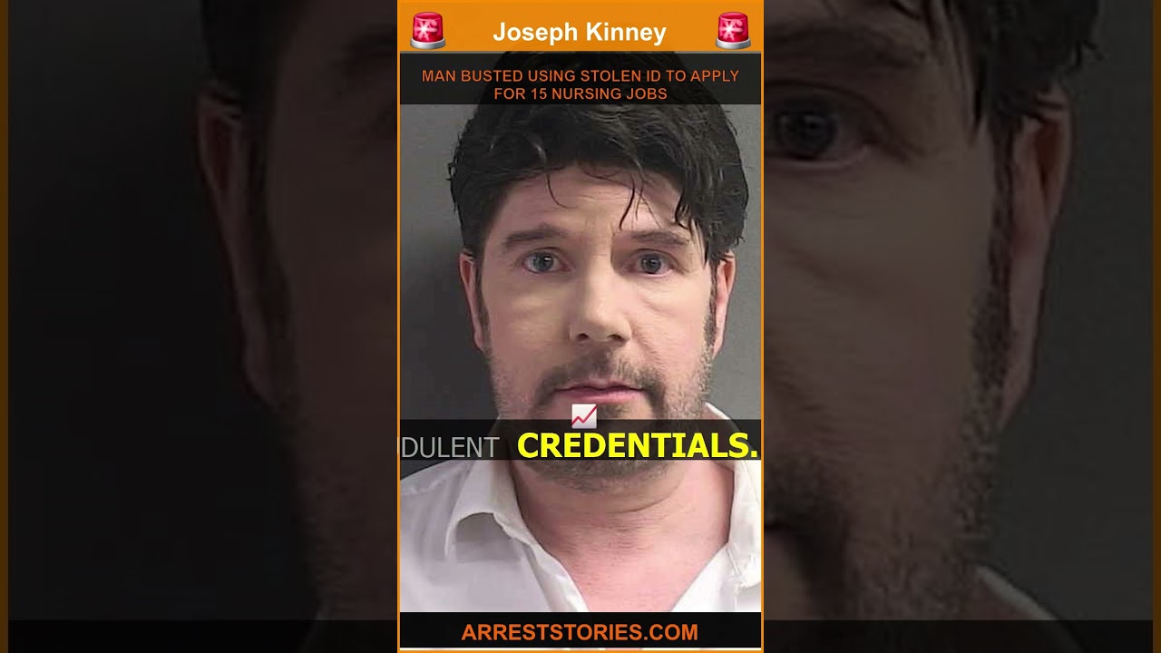 MAN BUSTED USING STOLEN ID TO APPLY FOR 15 NURSING JOBS