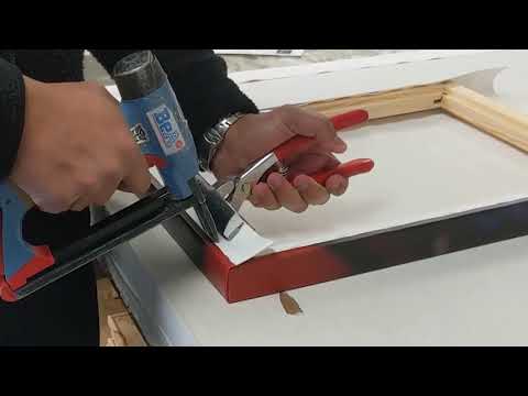 How To Make A Canvas Print Watch The Canvas Being Made Poster Burner How To Make A Canvas Print Watch The Canvas Being Made Poster Burner