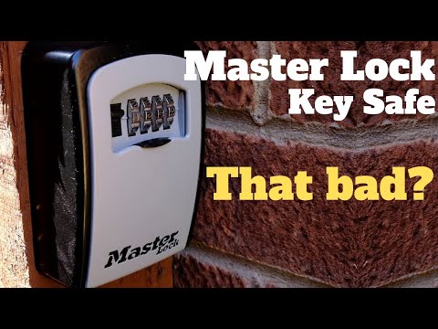 Master Lock Key Safe Honest Review and Tips (5401EURD model)