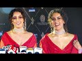 Sanya Malhotra Looks Like A PRINCESS In RED Contemporary Designer Lehenga