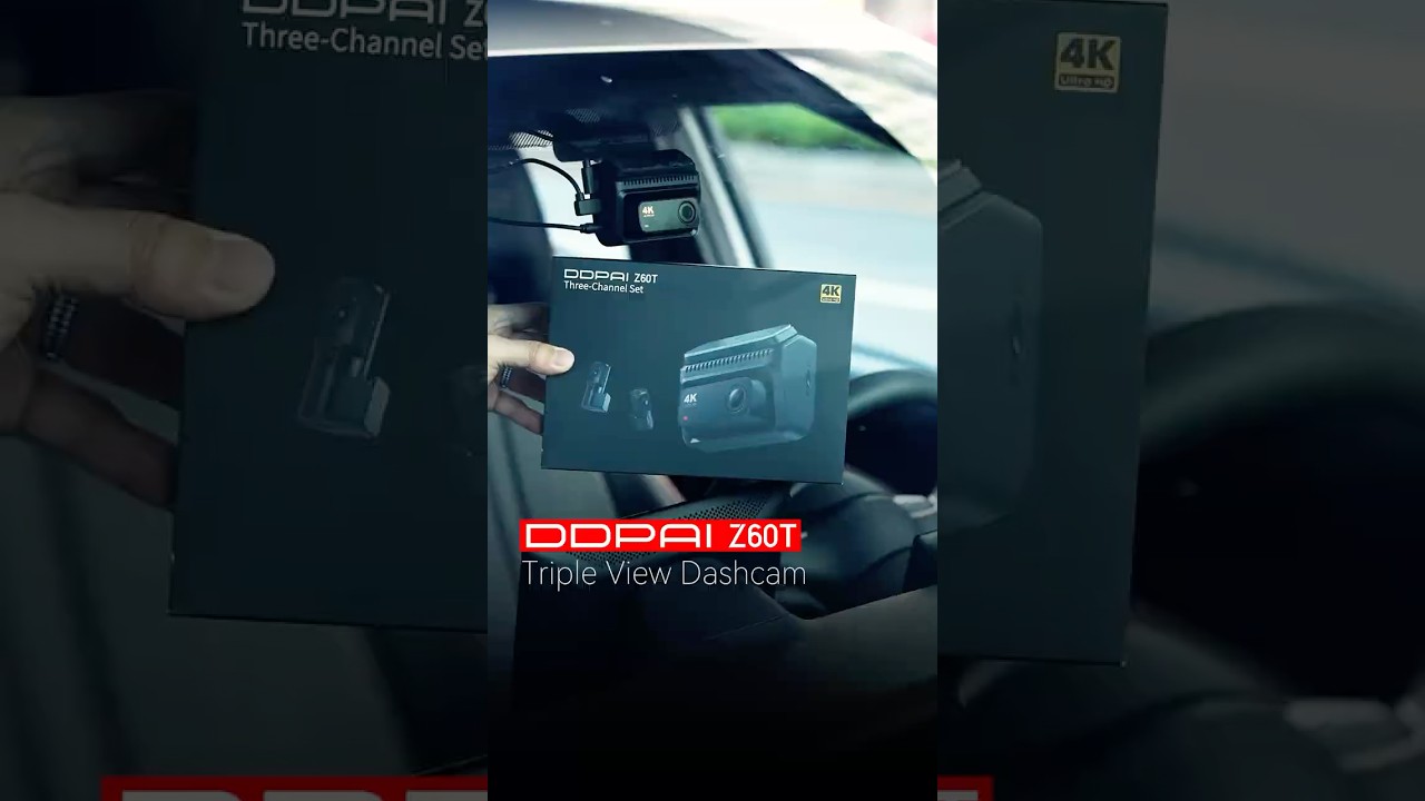 Crystal Clear from Every Angle. Experience the power of Triple View with the all-new DDPAI Z60T.