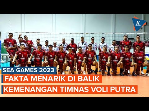 Fakta Menarik di Balik Kemenangan Sempurna Indonesia di Cabor Voli Putra SEA Games 2023
