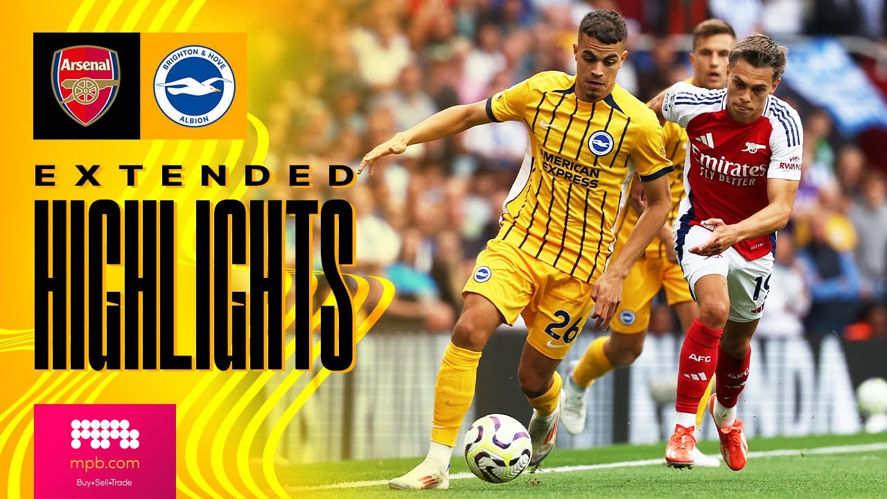 EXTENDED HIGHLIGHTS | Arsenal v Brighton | Premier League