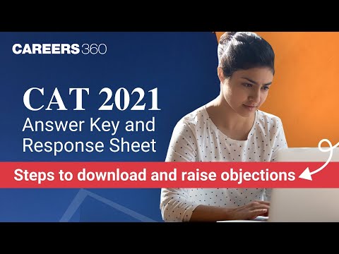 CAT 2021 Answer Key and Response Sheet OUT | Steps to download CAT answer key and raise objections