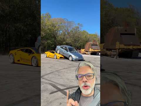 OLHA OQ ELE FEZ COM ESSA LAMBORGHINI 🥹 #carros #automobile