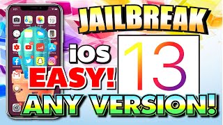 JAILBREAK iOS 13 ANY VERSION - EASIEST WAY! (iPhone & iPad) CheckRa1n Jailbreak! iOS 13 Jailbreak