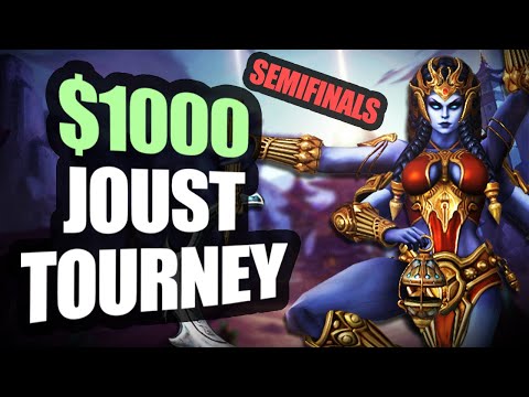 $1000 Joust Tournament Semi-finals Game 3!!! Smite