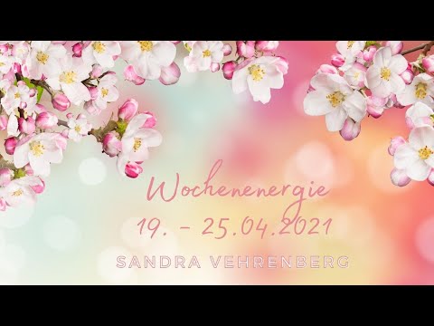 🌷#Wochenorakel vom 19. - 25.04.21 #Liebe & #Beruf♥️#Impuls von Herz zu Herz♥️ und Seele zu Seele💫