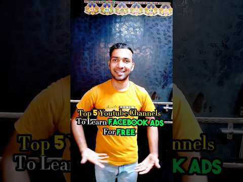 Top Top 5 YouTube channel to learn Facebook ad Trends This Year #facebookads