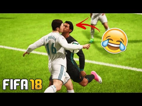 Best FIFA 18 FAILS - Funny & Random Moments Compilation! #1