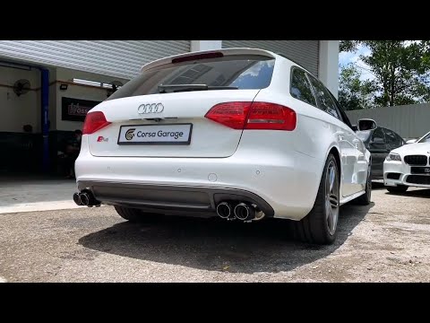 Audi S4 Avant B8 - Upgraded Exhaust Sound