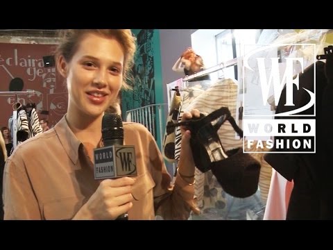 Veronique Leroy Spring-Summer 2014. Backstage