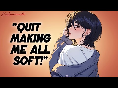 Proving That Your Tomboy Best Friend is Submissive (Turned Soft) (Making Her Nervous) (Teasing)