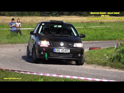 Majerski Dawid / Kocot Jakub - VW Polo - XIX Rajd Mielecki Targum 15-09-2019