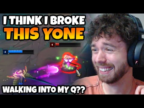 Embarrassing Yone all game with Velkoz Mid by solo killing him over and over