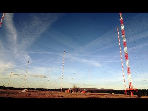 Riesenantenne DCF77 Mainflingen gigantic antenna Germany