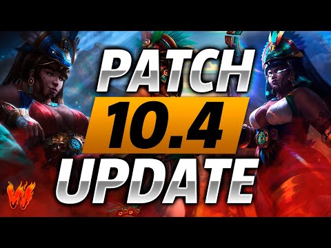ANALIZANDO PATCH NOTES 10.4 IX CHELL Y BALANCES - Warchi - Smite Patch Notes
