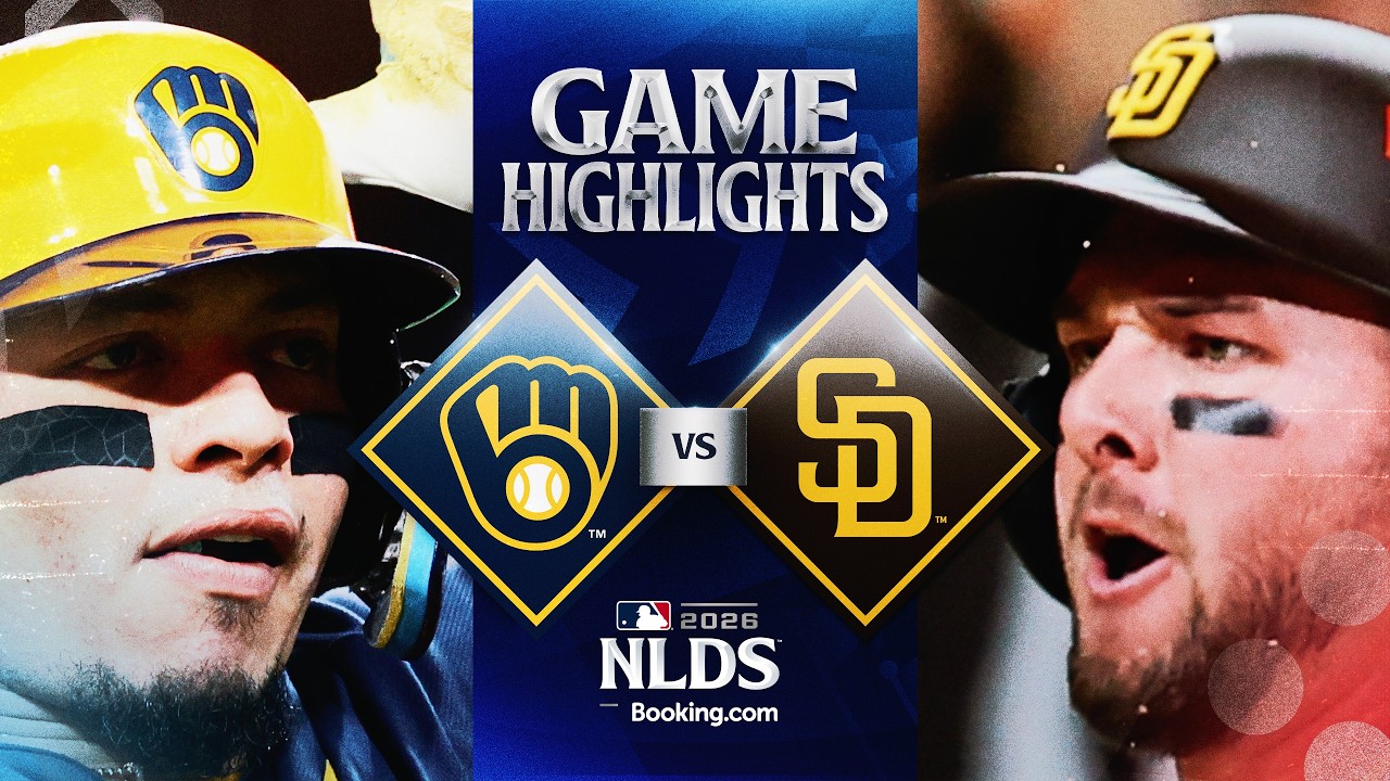 BREWERS vs. PADRES: NLDS Full Game 3 Highlights (October 6) | 2026 MLB Postseason