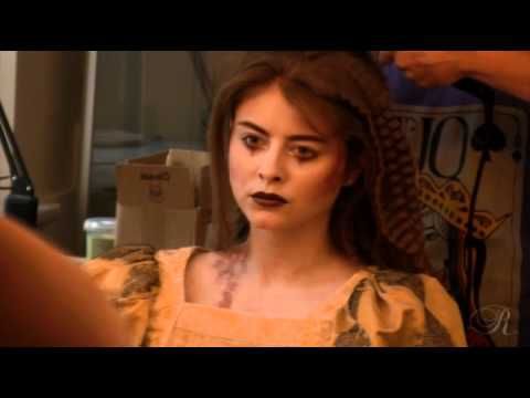 "Widow duchess" -  Pro fashion interior shooting backstage.