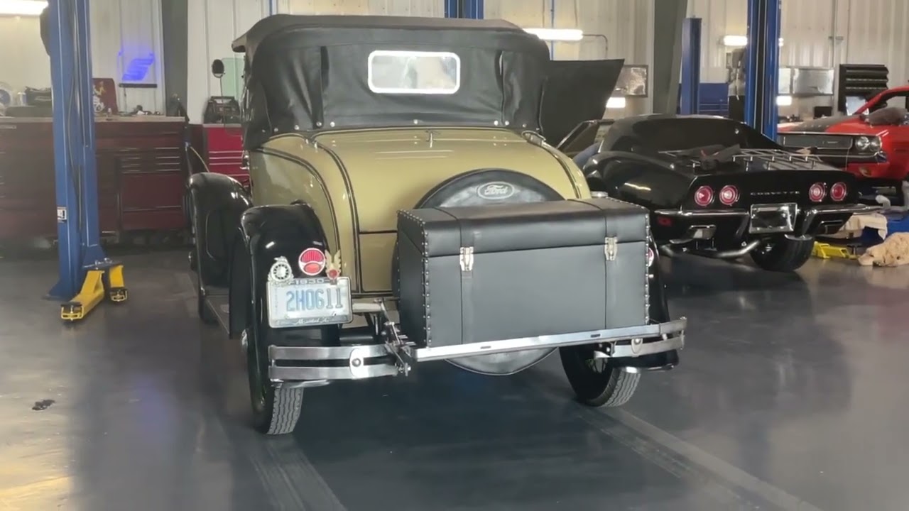 **SOLD  By Auction** 30 years family owned 1930 Ford Model A Roadster Standard 3-Speed Manual Type 40B