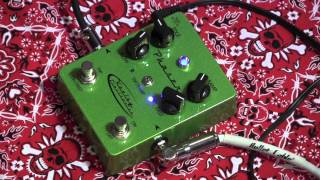Keeley Phaser guitar effects pedal demo Tap Tempo & Dual Speed Phase meets Vibe