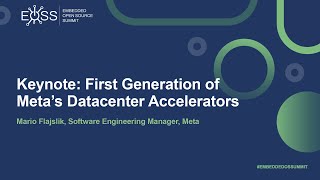 Keynote: First Generation of Meta’s Datacenter Accelerators - Mario Fl