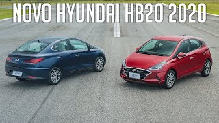 Novo Hyundai HB20 2020 até freia sozinho! - Teste