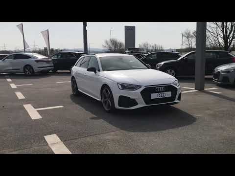 Brand New Audi A4 Avant 2.0 TDI | Black Edition in Ibis White | Blackburn Audi