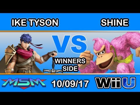MSM 117 - Ike Tyson (Ike) Vs. LH | Shine (Donkey Kong, Villager) Winners Side