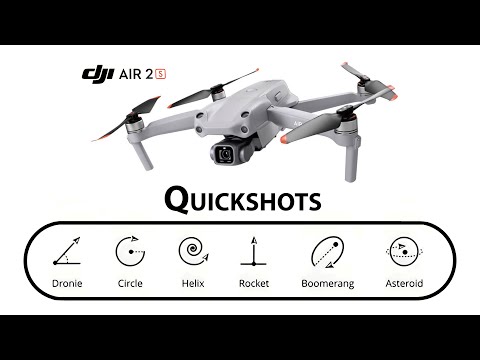 DJI Quickshots Sample | DJI Air 2S Quickshots Presets