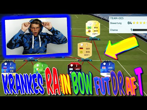 EXTREM BUNTES FULL RAINBOW FUT DRAFT! - FIFA 16: ULTIMATE TEAM (DEUTSCH) - FUßBALL