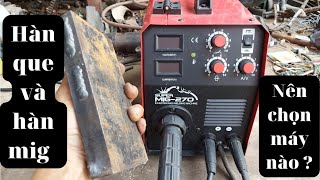 Cách thao tác hàn Mig cho người mới