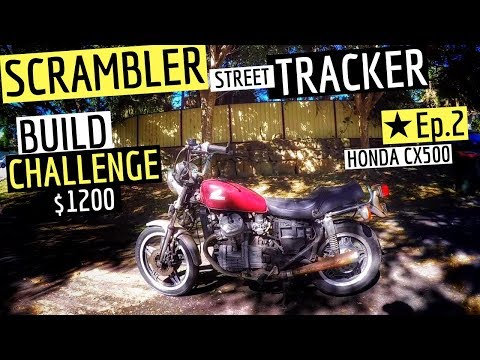Scrambler / Street Tracker Build On a Budget ★ Challenge Ep.2