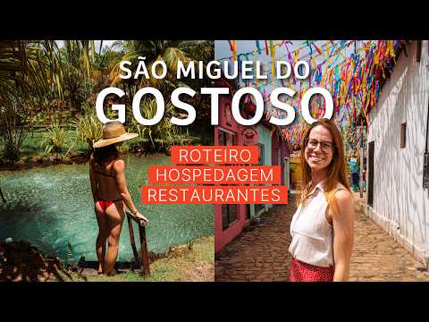 SÃO MIGUEL DO GOSTOSO | ROTEIRO DE 3 DIAS com dicas de restaurantes, atrativos e hospedagem