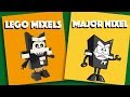 LEGO Mixels Major Nixel Stop Motion Build How To Build