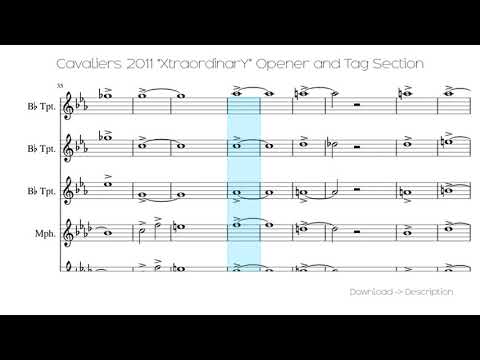🎶 Cavaliers 2011 "XtraordinarY" Opener And Tag Section