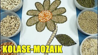 85 Contoh Gambar Kolase Burung Hantu Dari Biji Bijian Terbaru