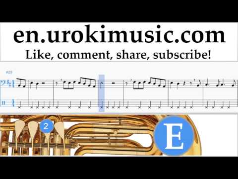 Tuba lessons Shawn Mendes - There's Nothing Holdin' Me Back Sheet Music Tutorial Part#2 um-i352