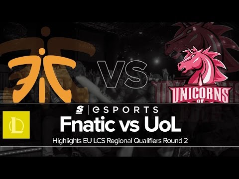 Highlights: FNC vs UOL (EU LCS Regional Qualifier)
