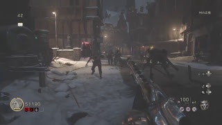 【COD:WW2：ゾンビ】高ラウンド目指してソロでゆく
