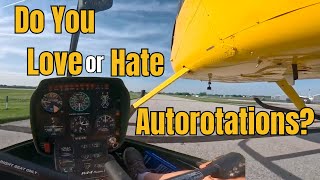 Autorotations, do YOU love 'em or hate 'em?