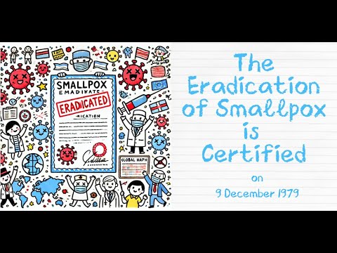 [Today in History] 9 December 1979 – Eradication of Smallpox Certified