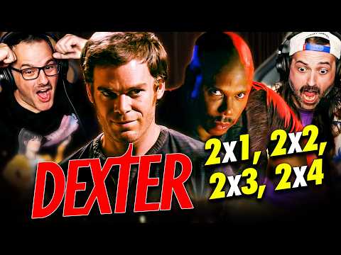 DEXTER SEASON 2 Episodes 1, 2, 3, & 4 REACTION!! Michael C. Hall | Bay Harbor Butcher | Review