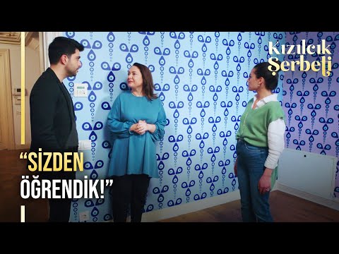 #DoğFat duvar kağıdını söküyor! | Kızılcık Şerbeti 18. Bölüm